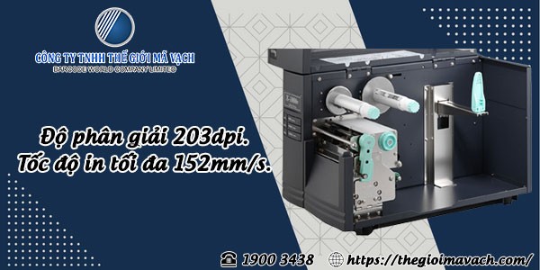 Máy in công nghiệp Argox X-2000V cho phép in ấn linh hoạt, sinh động