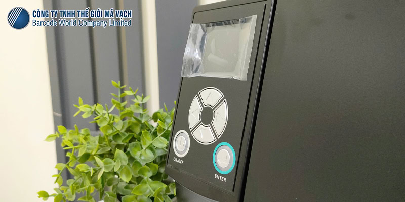 Máy in tem GoDEX ZX430i+ giao tiếp qua màn hình và nút ấn