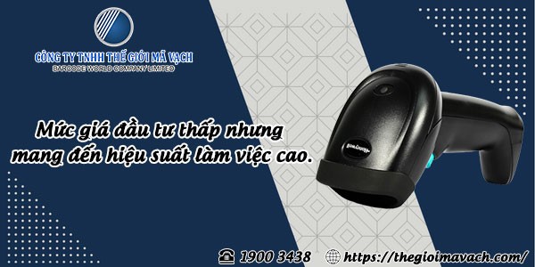 Máy quét mã vạch 1D Youjie HH360 có dây chi phí tiết kiệm