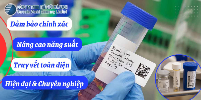 4 Lợi ích của hệ thống mã vạch tự động trong định danh mẫu xét nghiệm