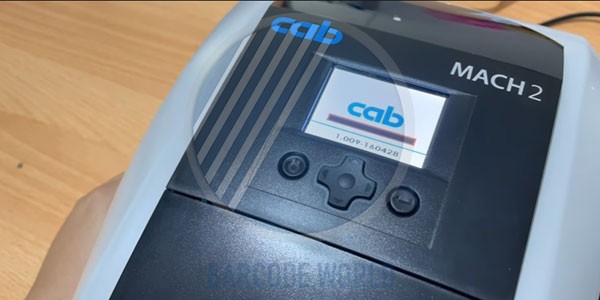 Máy in mã vạch Cab MACH 2 được trang bị cho màn hình hiển thị cảm ứng