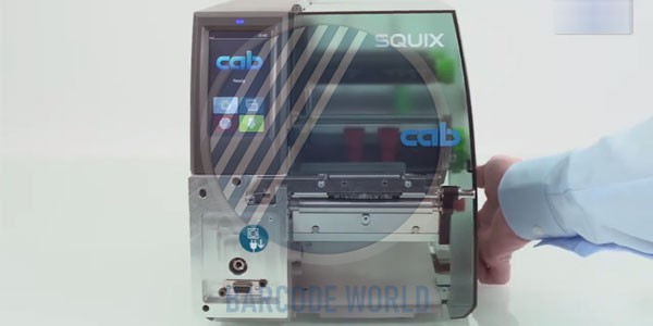 Máy in mã vạch Cab SQUIX 4 MT nhỏ gọn, tiện lợi