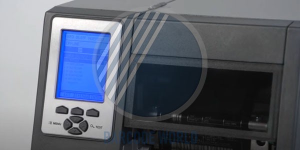 Máy in mã vạch Datamax H-4606 được trang bị cả màn hình và nút bấm vận hành