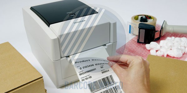 Máy in tem để bàn Toshiba B-EV4T in ấn với chất lượng đẹp mắt