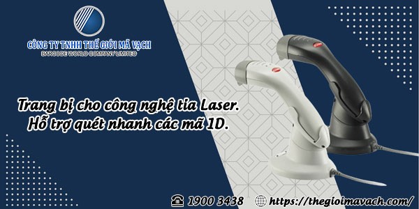 Máy quét mã vạch 1D Zebex Z-3051BT không dây công nghệ quét tia laser
