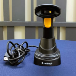 Máy quét mã vạch 2D Unitech MS822B không dây