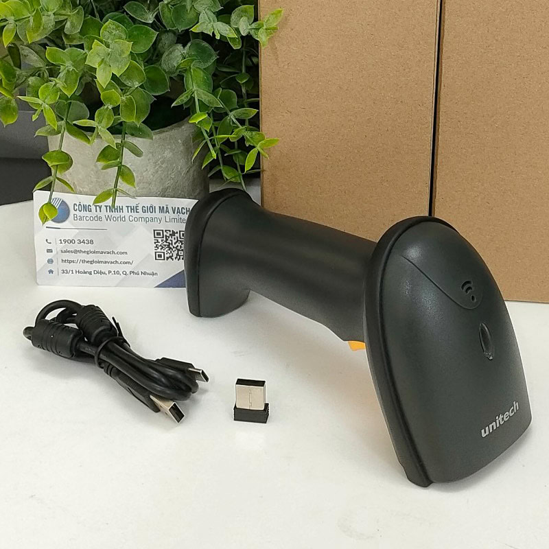 Máy quét mã vạch 2D Unitech MS838B pin dung lượng 2600mAh