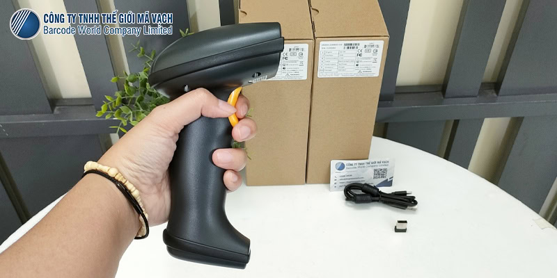 Máy quét mã vạch 2D Unitech MS838B thiết kế cầm tay thuận tiện Máy quét mã vạch 2D Unitech MS838B thiết kế cầm tay thuận tiện