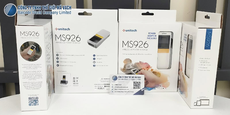 Máy quét mã vạch 2D Unitech MS926 nhập chính hãng, giá tốt Máy quét mã vạch 2D Unitech MS926 nhập chính hãng, giá tốt