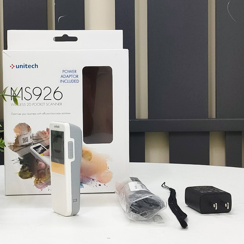 Máy quét mã vạch 2D Unitech MS926 tốc độ quét 30 khung hình/giây