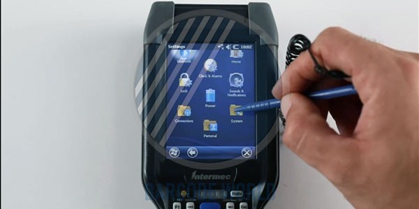 Máy kiểm kho PDA Intermec CK3X hỗ trợ cho màn hình cảm ứng 240x320 pixels