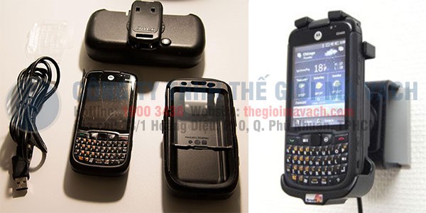 Máy kiểm kho PDA cầm tay di động Motorola ES400 nhiều lựa chọn phụ kiện