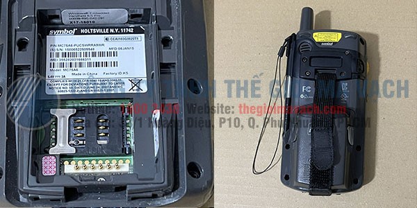 Máy kiểm kho PDA Motorola MC75 dung lượng pin cho thời gian làm việc dài