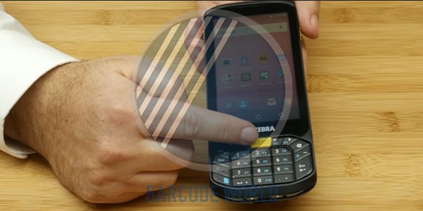 Máy kiểm kho PDA Zebra TC20 keyboard sử dụng dễ dàng