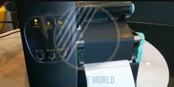 Máy in công nghiệp Godex EZ2050 lồng máy rộng cho lắp giấy, mực in