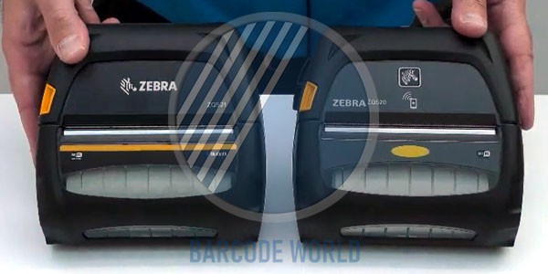 Máy in di động Zebra ZQ521 có thiết kế nhỏ gọn, bền chắc