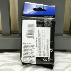 Nhãn in Brother TZe-S641 siêu dính (18mm) nền vàng chữ đen