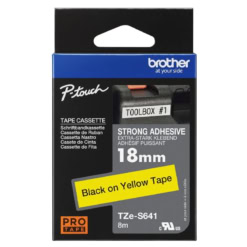 Nhãn in Brother TZe-S641 siêu dính bao bì mới