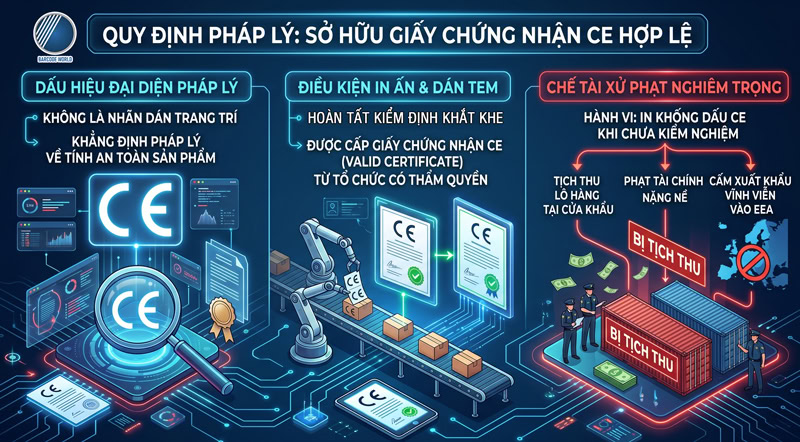 Bắt buộc sở hữu chứng nhận CE hợp lệ Bắt buộc sở hữu chứng nhận CE hợp lệ