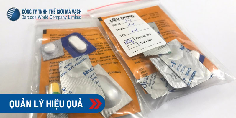 Tem chia liều thuốc mang lại hiệu quả quản lý thông minh