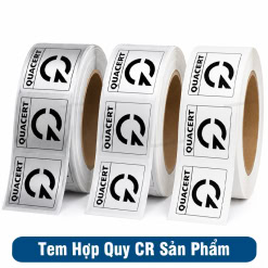 Gia công tem CR sản phẩm