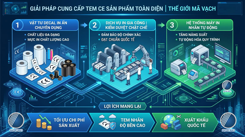Giải pháp cung cấp tem CE sản phẩm toàn diện Giải pháp cung cấp tem CE sản phẩm toàn diện