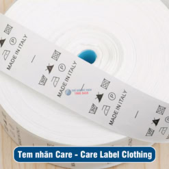 Tem nhãn Care (Care Label Clothing) giá tốt