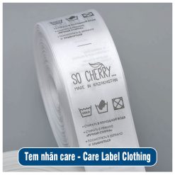 Tem nhãn care (Care Label Clothing) giá tốt