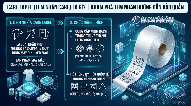Tem nhãn care hướng dẫn sử dụng là gì? Tem nhãn care hướng dẫn sử dụng là gì?