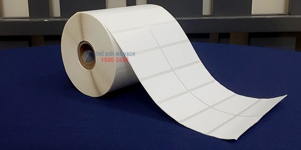 Decal nhựa PVC 50x25mm giá cả phải chăng