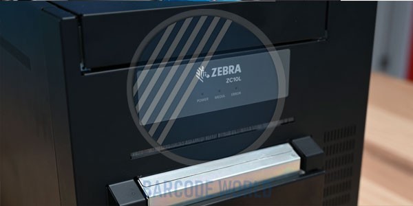 Máy in thẻ nhựa Zebra ZC10L có thiết kế hiện đại, dễ sử dụng