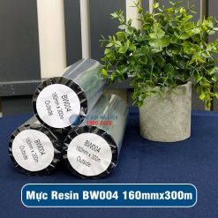 Mực in mã vạch Resin BW004 160mmx300m giá tốt