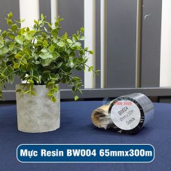 Mực in mã vạch Resin BW004 65mmx300m giá tốt
