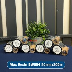 Mực in mã vạch Resin BW004 80mmx300m giá tốt