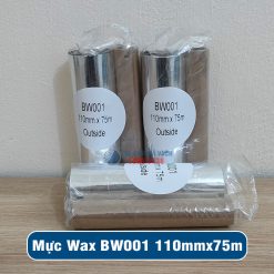 Mực in mã vạch Wax BW001 110mmx75m (1)