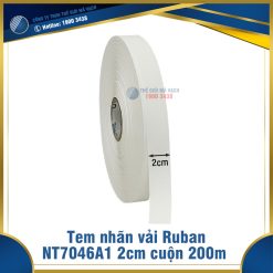 Tem nhãn vải Ruban NT7046A1 2cm (20mm) cuộn 200m