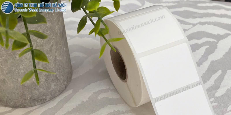 Tem nhiệt cân điện tử 40x30mm không dùng mực Tem nhiệt cân điện tử 40x30mm không dùng mực