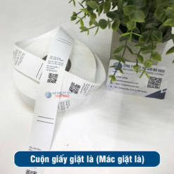 Cuộn giấy giặt là (Mác giặt là) chất lượng đảm bảo