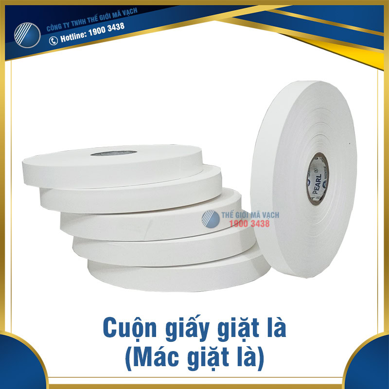 Cuộn giấy giặt là, mác giặt là