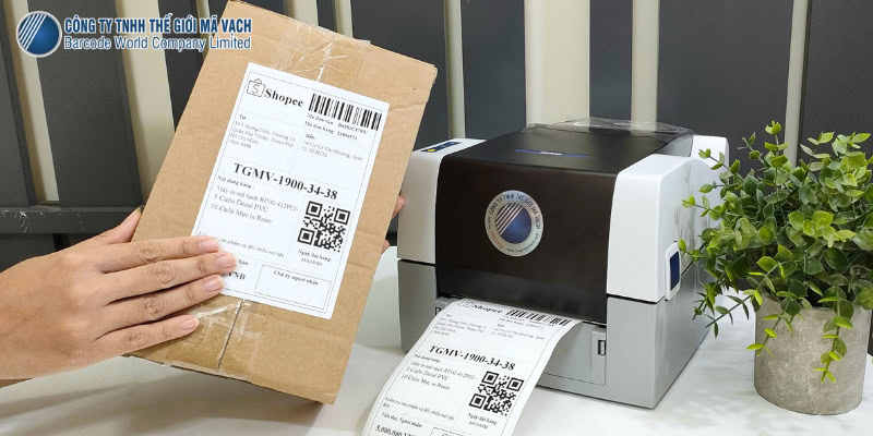 Máy in đơn hàng tự dán mang lại nhiều lợi ích cho doanh nghiệp