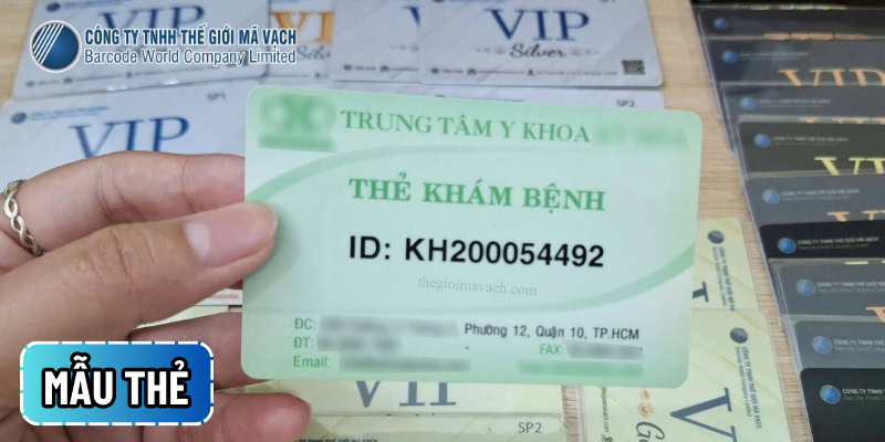 In thẻ khám bệnh bền đẹp với giá thành phải chăng