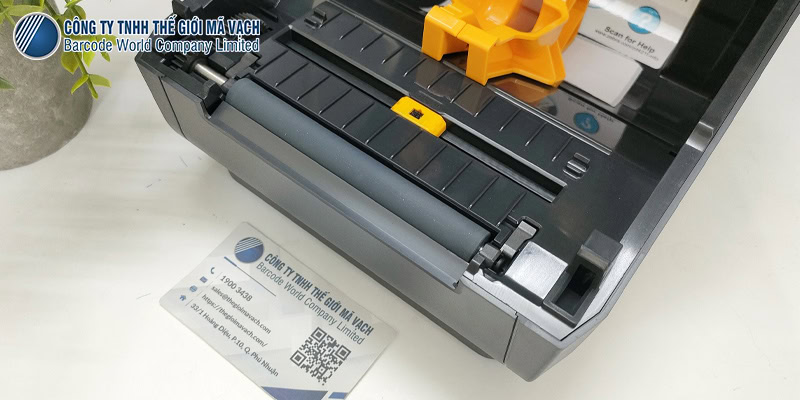 Máy in mã vạch Zebra ZT421 cảm biến nhận diện khổ giấy thông minh