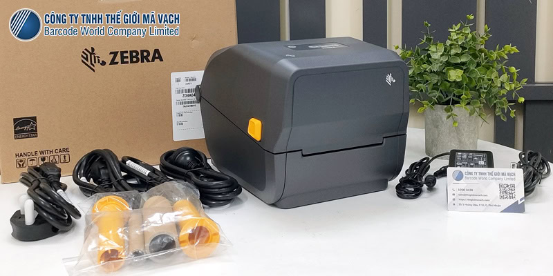 Máy in mã vạch Zebra ZT421 để bàn nhập khẩu chính hãng