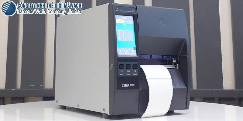 Máy in mã vạch Zebra ZT231 công nghiệp Máy in mã vạch Zebra ZT231 công nghiệp