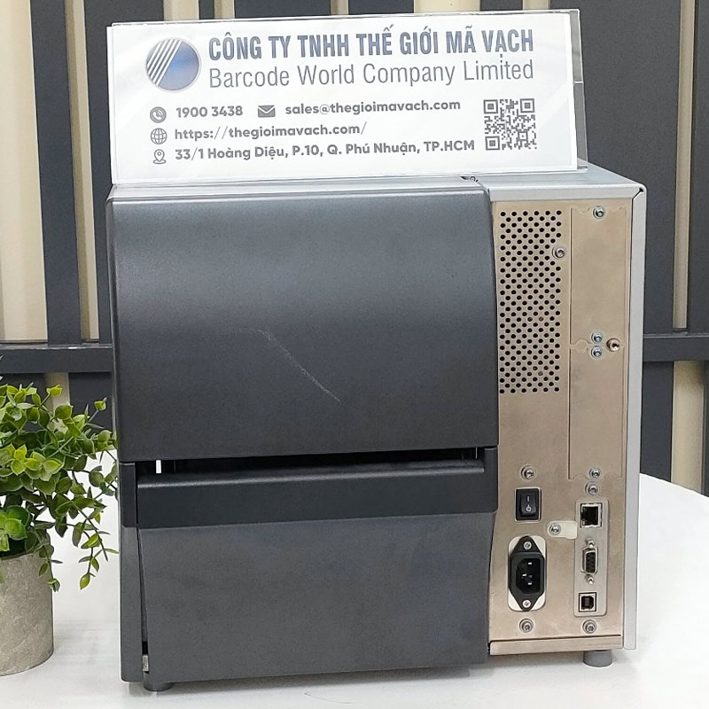 Máy in mã vạch Zebra ZT421 cổng kết nối đa dạng