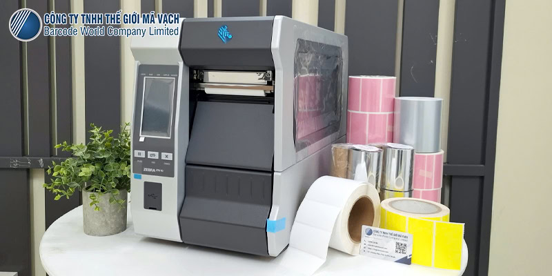Máy in mã vạch Zebra ZT610 in ấn tốt trên nhiều loại vật liệu Máy in mã vạch Zebra ZT610 in ấn tốt trên nhiều loại vật liệu