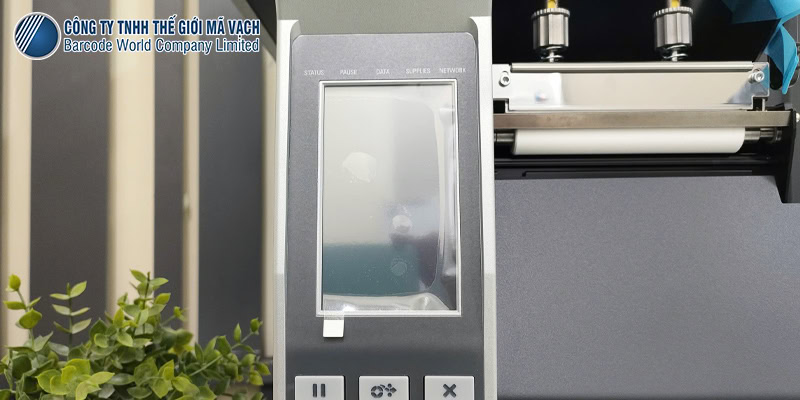 Máy in tem Zebra ZT610 có màn hình cảm ứng màu LCD 4.3inch Máy in tem Zebra ZT610 có màn hình cảm ứng màu LCD 4.3inch