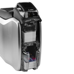 Máy in thẻ nhựa Zebra ZC300 (in thẻ nhân viên, thẻ thành viên,...) (3)