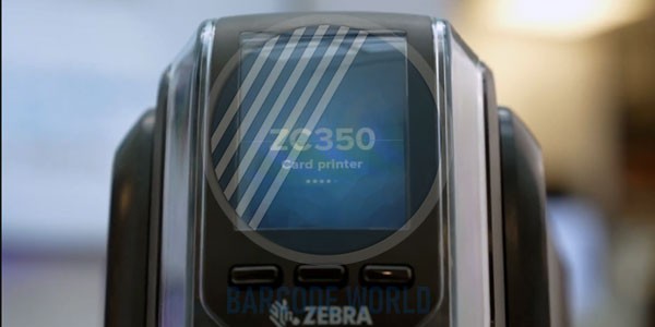 Zebra ZC350 được tích hợp thêm cho màn hình hiển thị màu