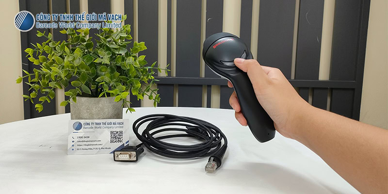 Máy quét mã vạch 1D Honeywell MK5145 trang bị nút kích hoạt tia quét ở trên Máy quét mã vạch 1D Honeywell MK5145 trang bị nút kích hoạt tia quét ở trên